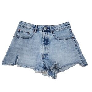 Zara Light Blue Denim Shorts